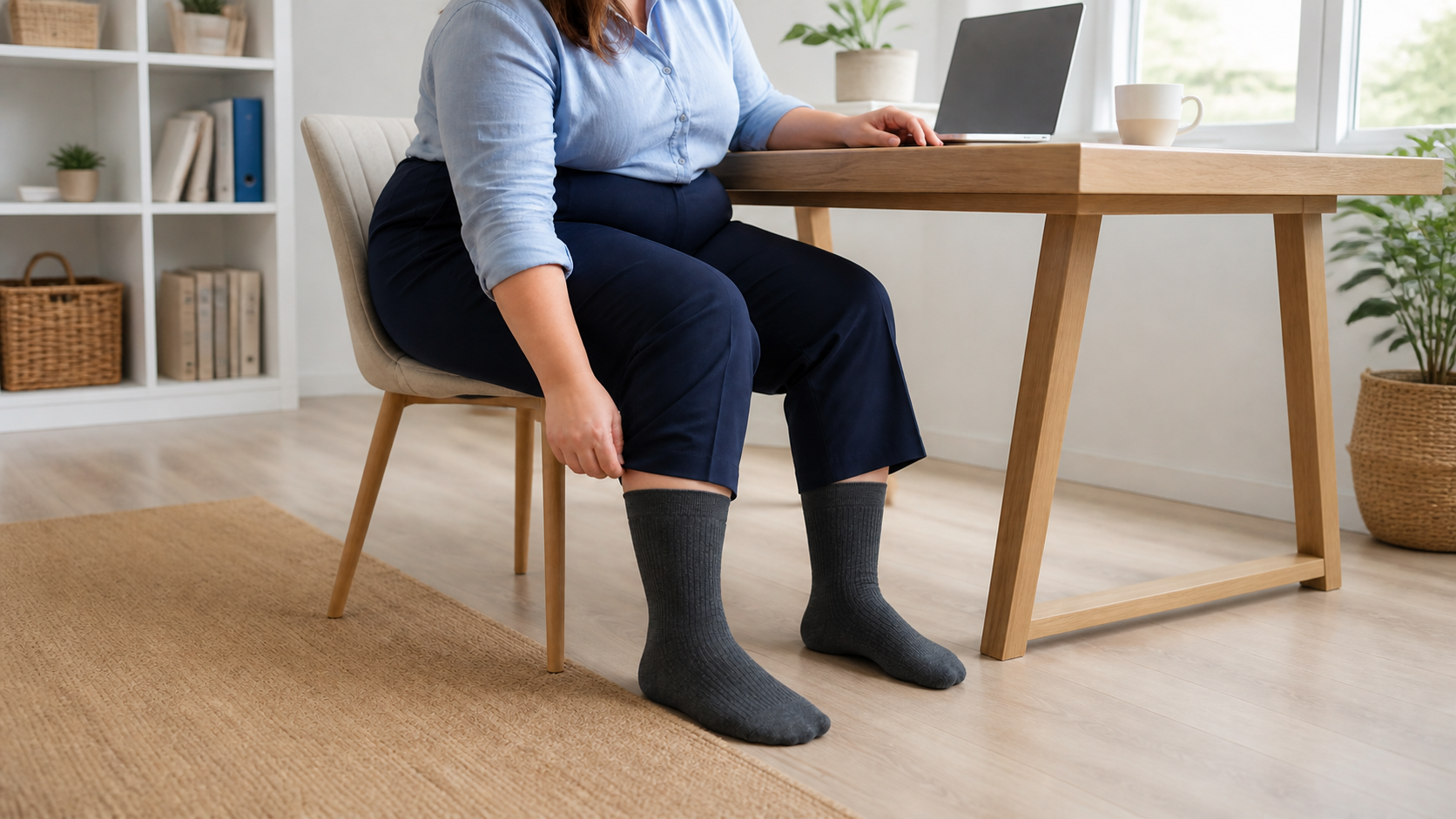 Extra-Wide Socks