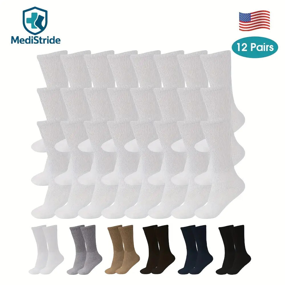 12Double Non-binding Diabetic Socks