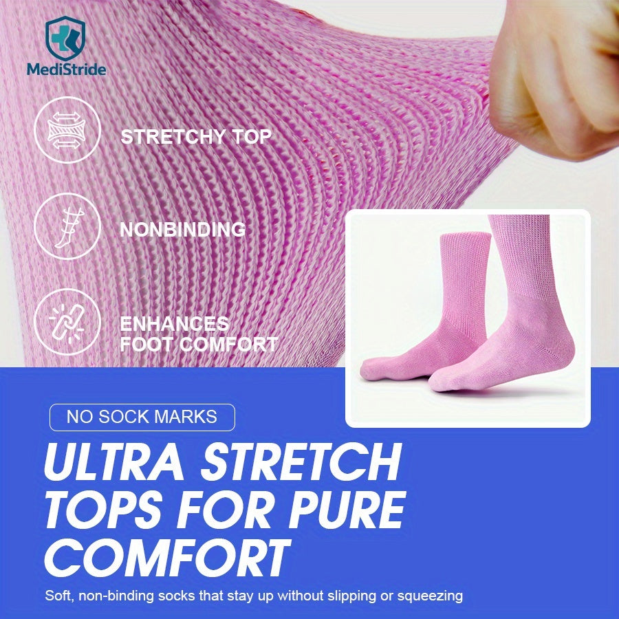 Colorful Non-Binding Casual Ankle Socks