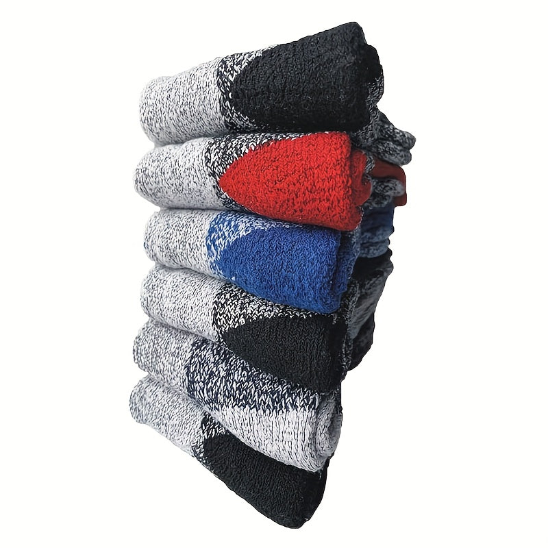 Unisex Multicolor Warm Winter Socks