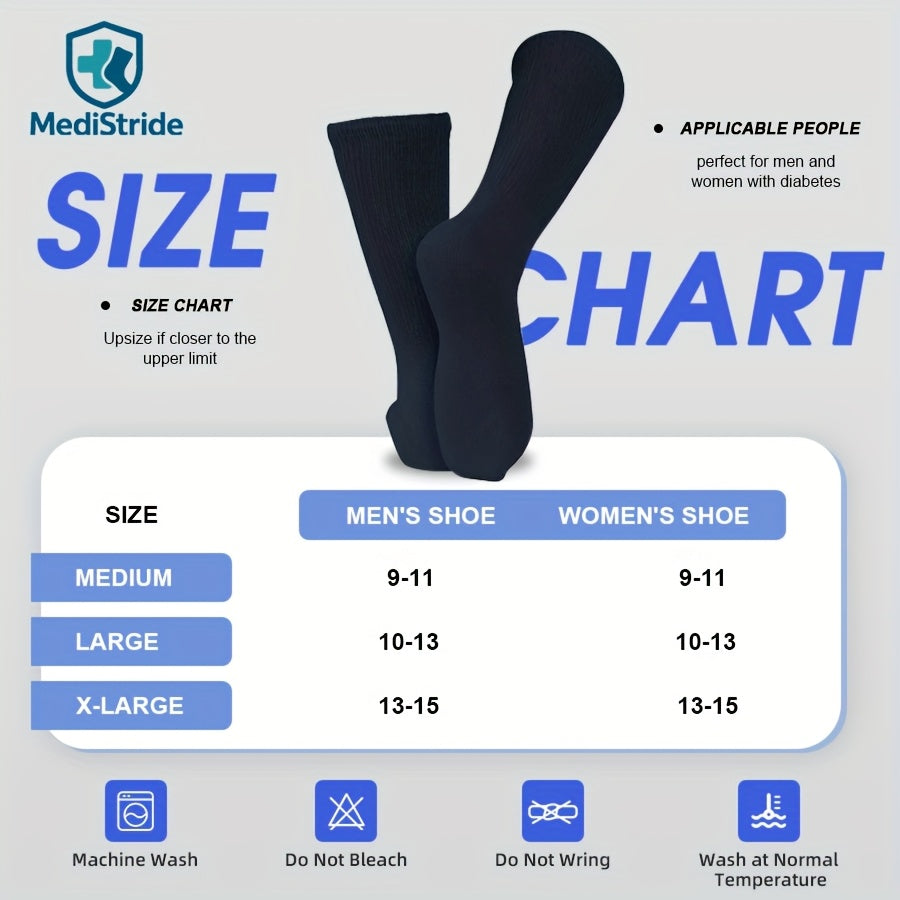 12Double Non-binding Diabetic Socks