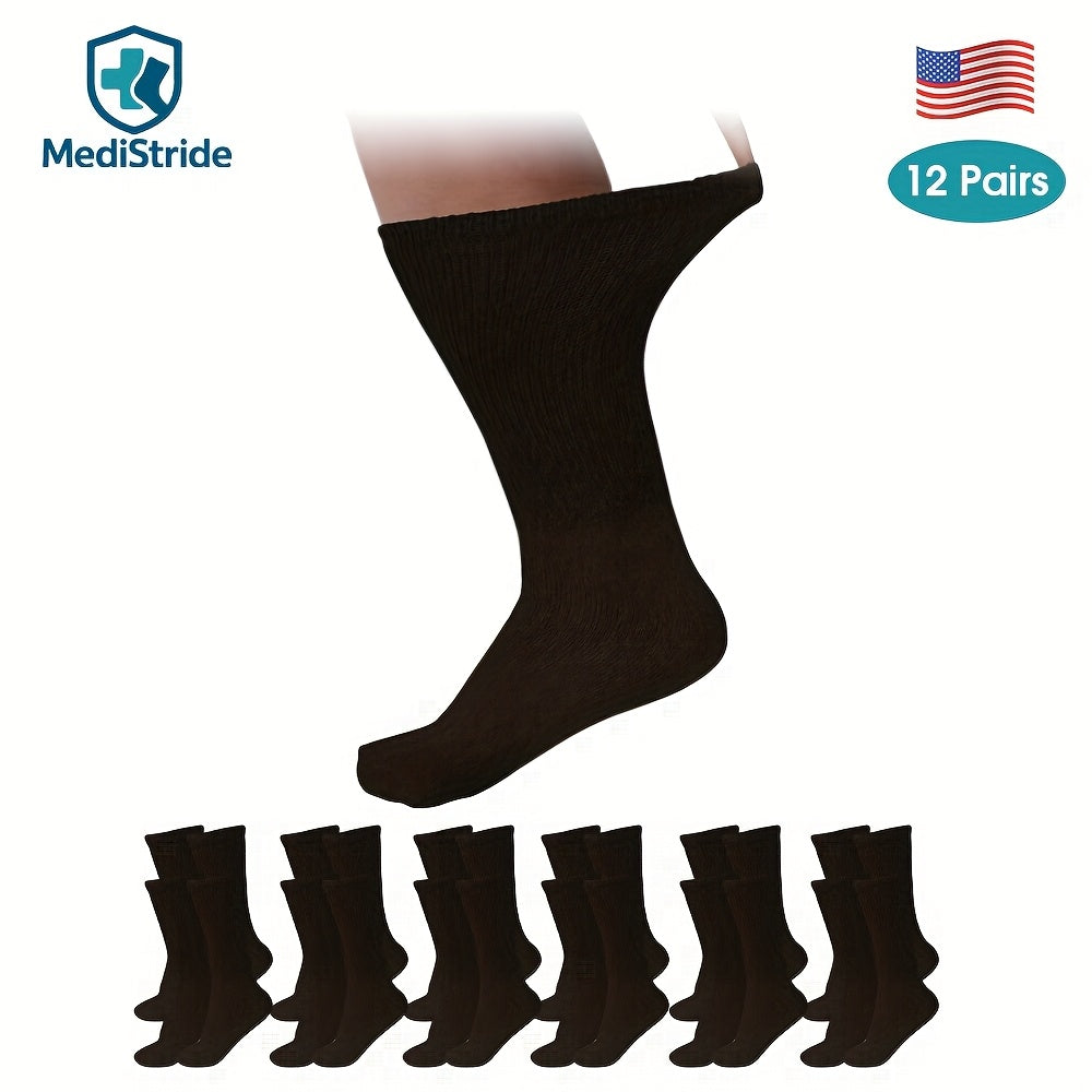 12Double Non-binding Diabetic Socks