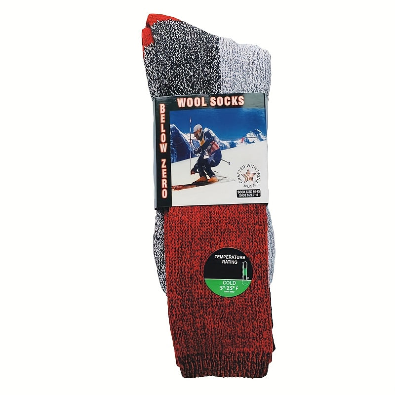 Unisex Multicolor Warm Winter Socks
