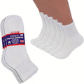 12Unisex No Constraint Comfortable Cushioned Protective Diabetic Short Socks