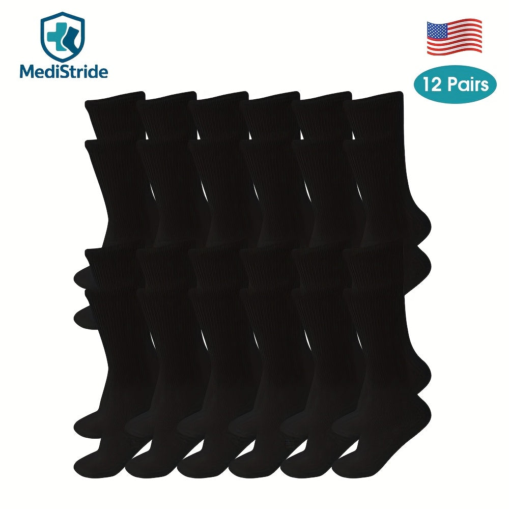 Black Cushioned Seamless No-Show Socks