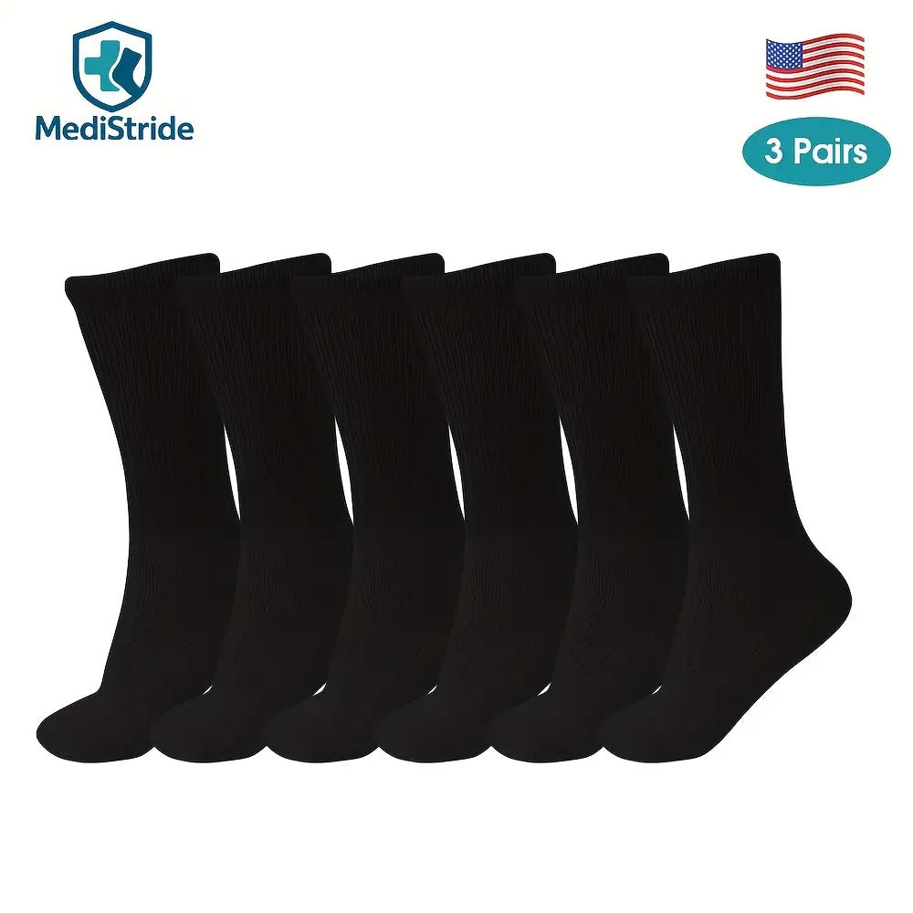 Black Cushioned Seamless No-Show Socks