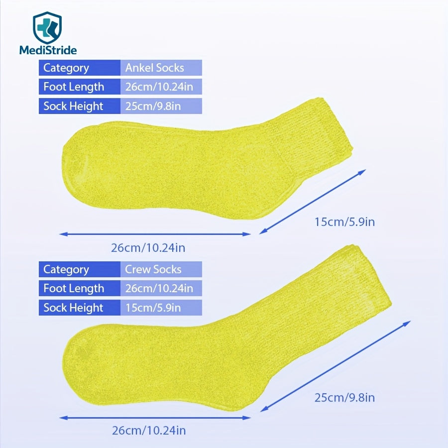 Colorful Non-Binding Casual Ankle Socks